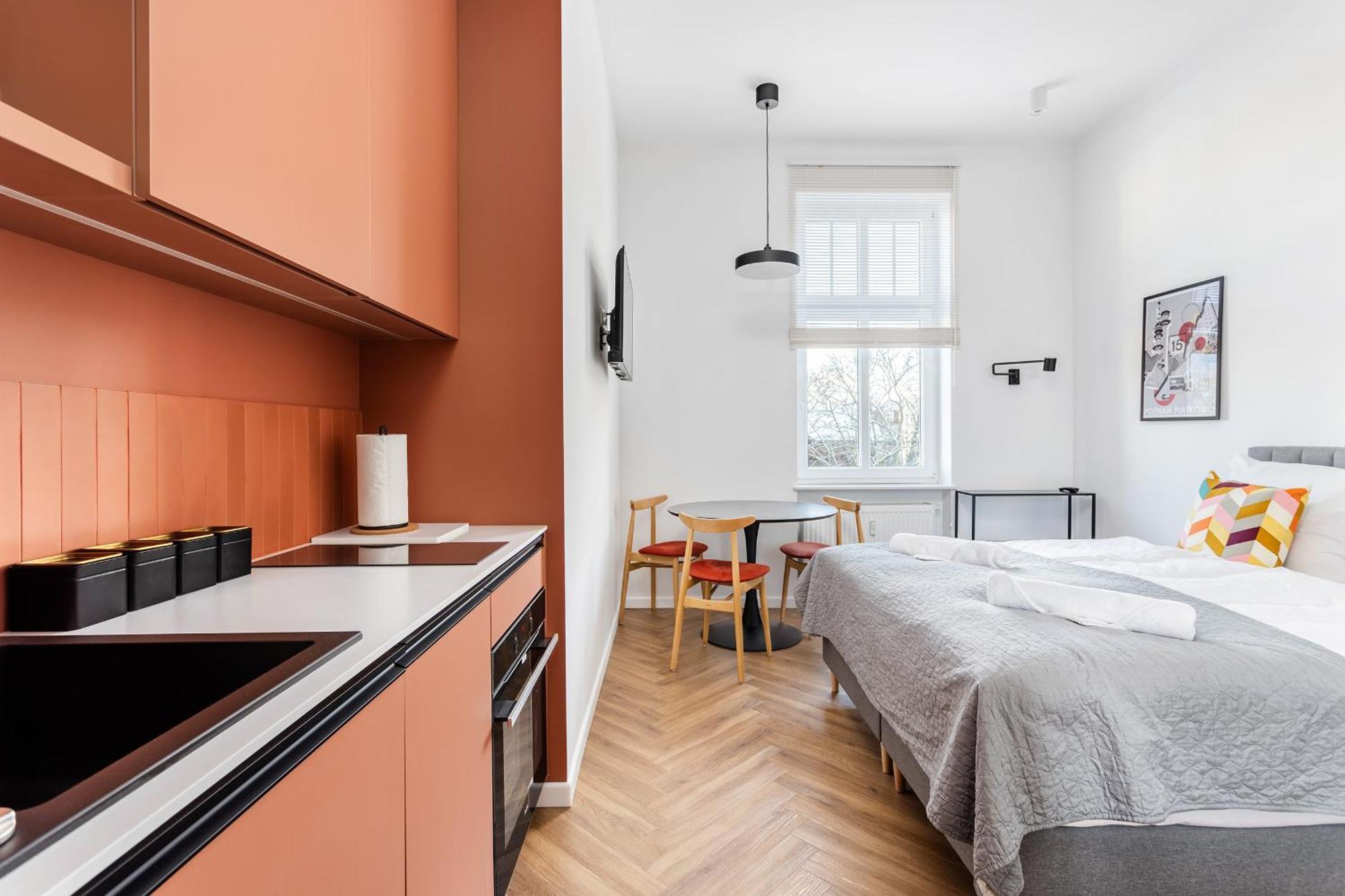 Nowoczesne I Stylowe Studia Very Berry W Poznaniu By Noclegi Renters Buitenkant foto